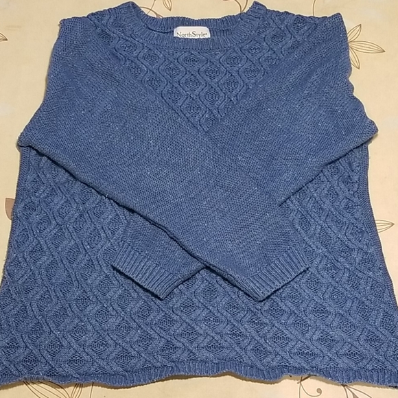 NorthStyle Sweaters - Blue North Style Sweater, XL